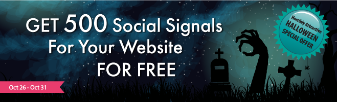 Get 500 Social Signals For Your Website ForFree