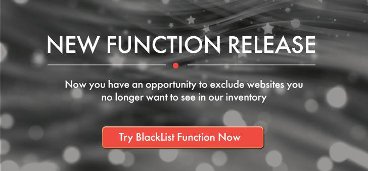 New Function Release:  Try BlackList Function