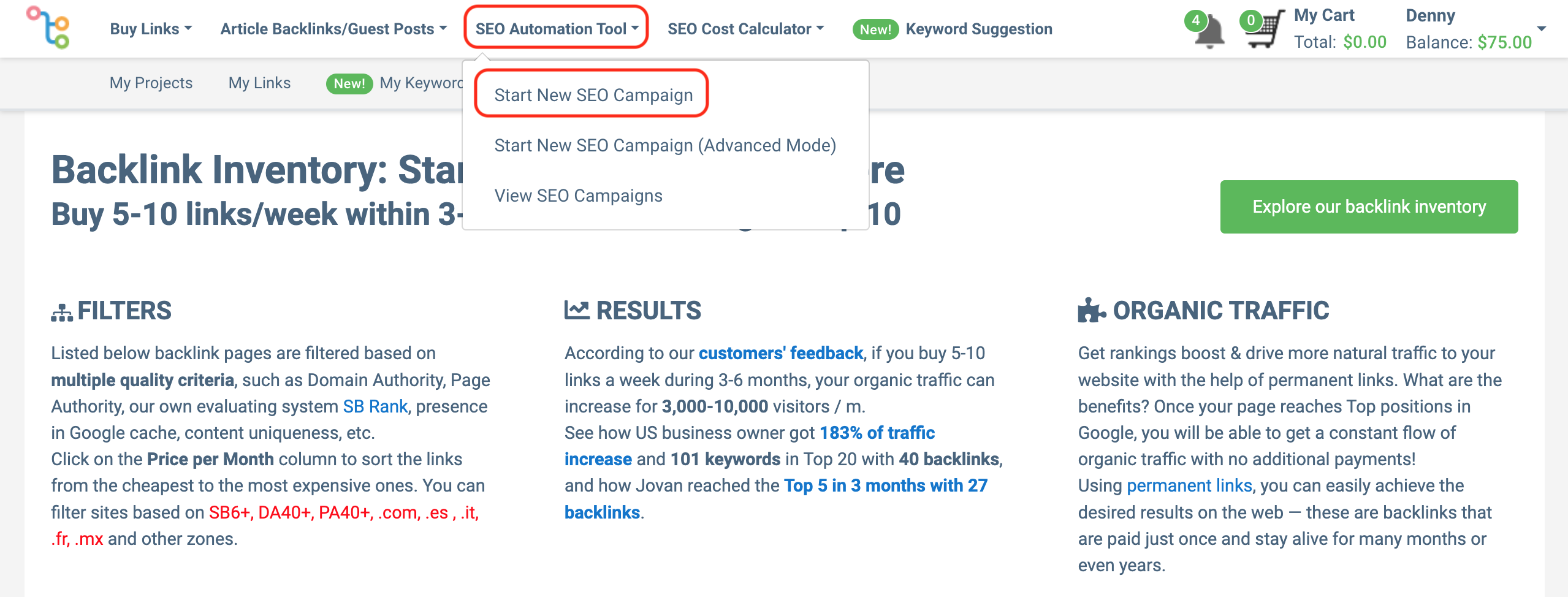 SEO Automation Tool