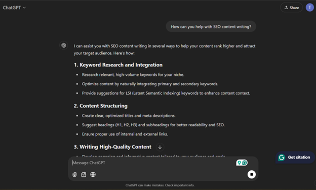 Content Writing Tools For SEO