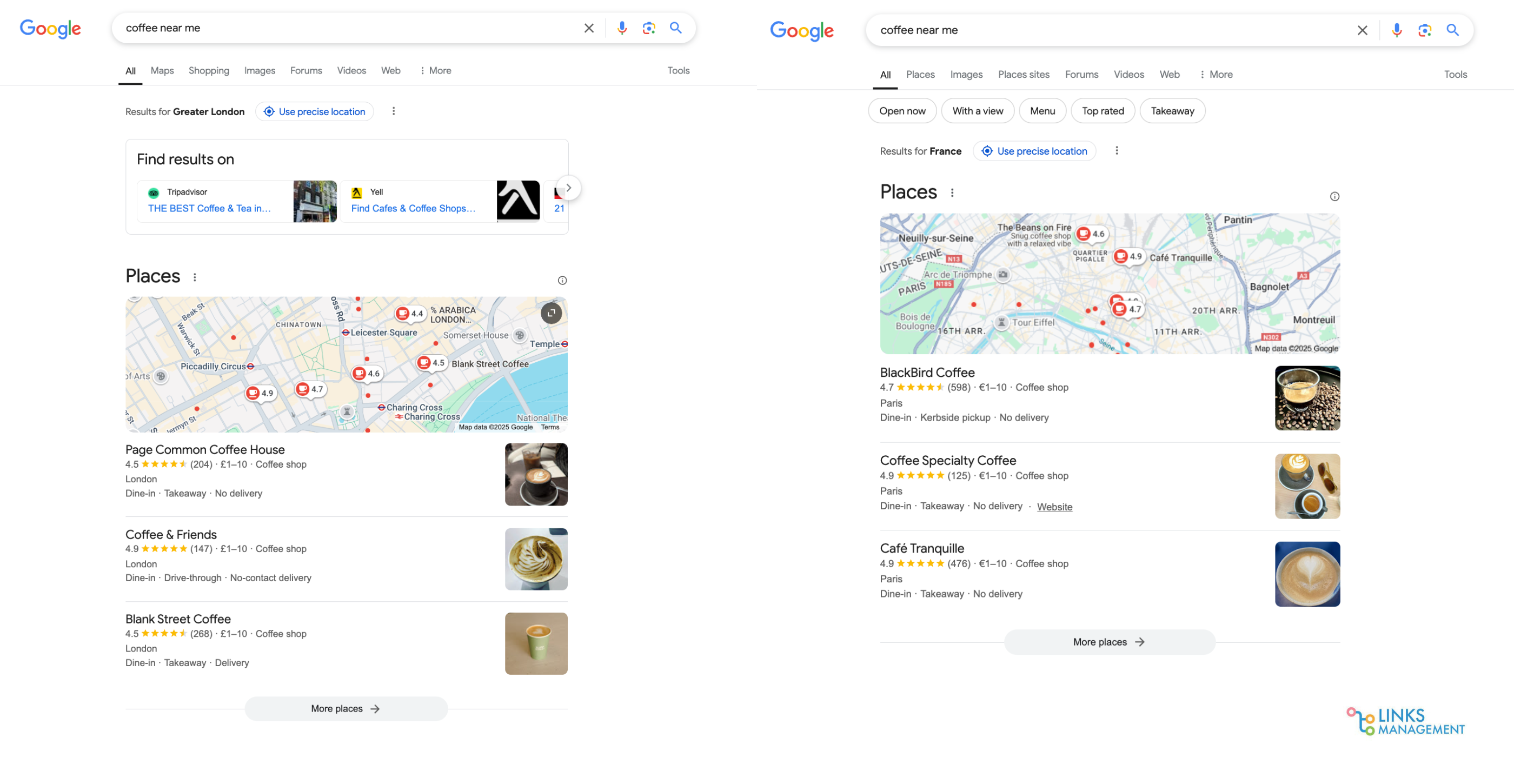 how to change Google location